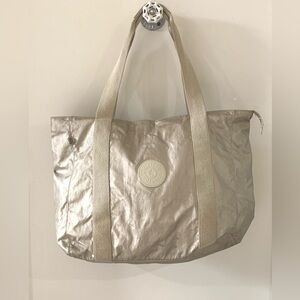 Kipling rose gold shoulder bag